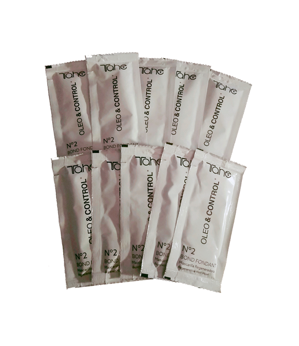 Tahe Oleo&Control mascarilla para cabellos teñidos y dañados 10 ml