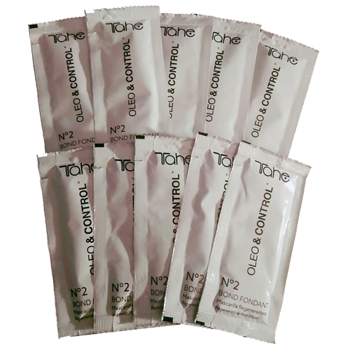 Tahe Oleo&Control mascarilla para cabellos teñidos y dañados 10 ml