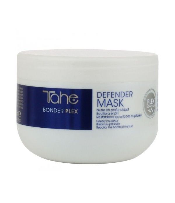 Tahe Bonder Plex Mascarilla Defender para cabellos rubios y dañados 300 ml