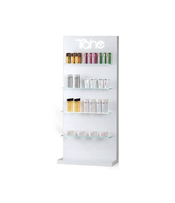 Expositor de Columna Tahe Doble con Luz