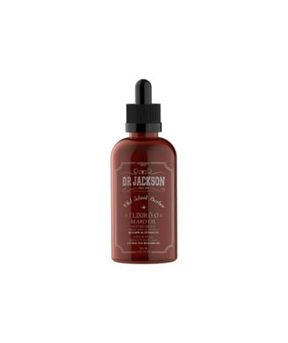 Dr. Jackson aceite Elixir 5.0 para barba de 30 ml.