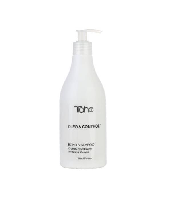 Tahe Oleo&Control Shampoo para cabellos teñidos y dañados de 500 ml.
