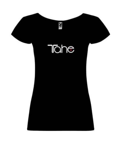 Camiseta Tahe Negra 100% Algodón