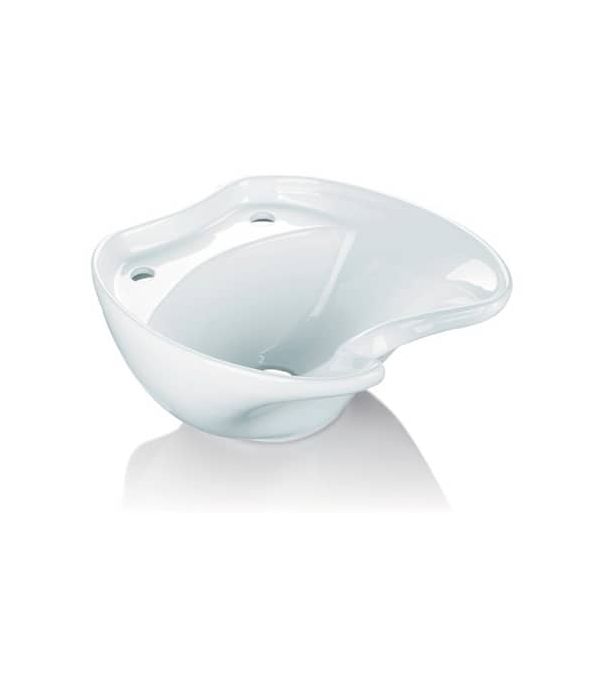 Prisma cerámica lavapelo blanca modelo BM130356