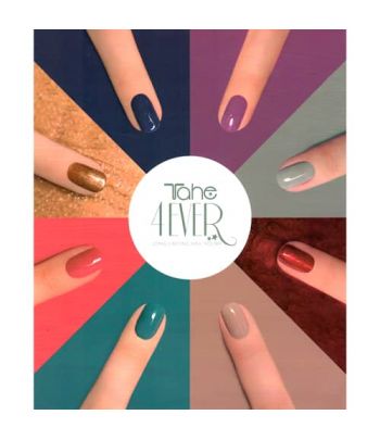Tahe 4 Ever Carta de Uñas 62 Colores Impresa.