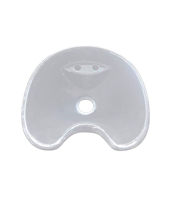 Prisma cerámica de lavapelo color blanca modelo BM-1