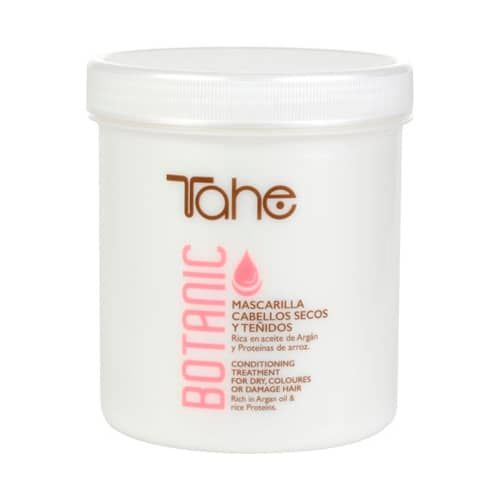 Tahe Botanic Mascarilla para Cabellos Teñidos y secos de 700 ml.
