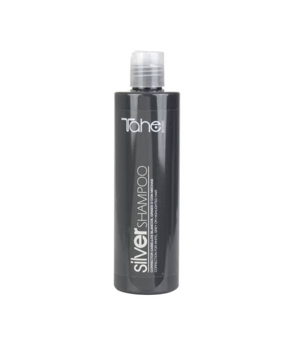 Tahe Silver Shampoo para cabellos blancos y rubios 300 ml.