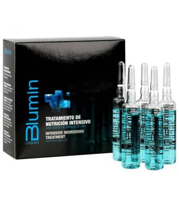 Tahe Blumin Tratamiento de Nutrición Intensiva para cabellos teñidos y dañados 10 x 15 ml