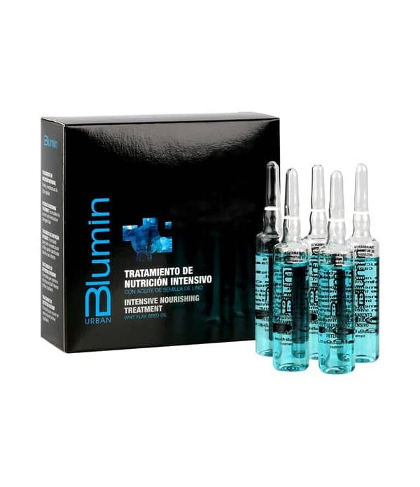 Tahe Blumin Tratamiento de Nutrición Intensiva para cabellos teñidos y dañados 10 x 15 ml