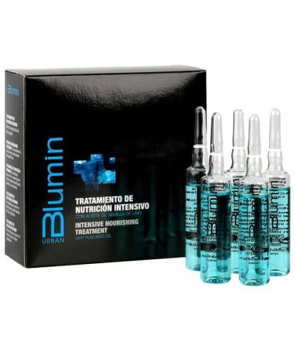 Tahe Blumin Tratamiento de Nutrición Intensiva para cabellos teñidos y dañados 10 x 15 ml