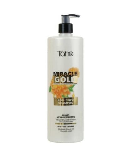 Tahe Miracle Gold Champú Anti-Frizz de 1.000 ml.