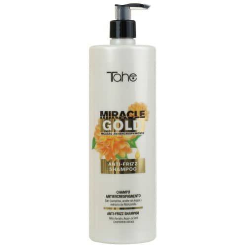 Tahe Miracle Gold Champú Anti-Frizz de 1.000 ml.