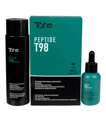 Pack profesional anticaída: Concentrado 50 ml + Champú Peptide T98
