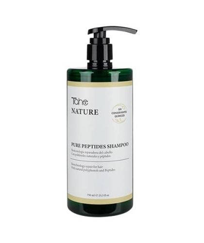 Tahe Nature Polifenoles Champú sin Sulfatos Pure Peptides para todo tipo de cabellos de 750 ml