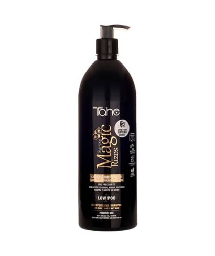 Tahe Magic Rizos Shampoo Hidratante Low Poo para cabellos rizados de 1.000 ml