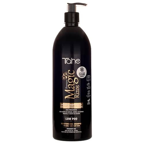 Tahe Magic Rizos Shampoo Hidratante Low Poo para cabellos rizados de 1.000 ml