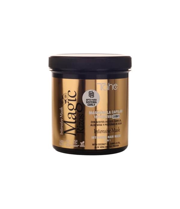 Magic Rizos Curly Mascarilla 3 en 1 para cabellos rebeldes de 700 ml.