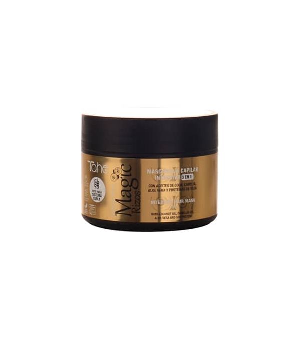 Magic Rizos Curly Mascarilla 3 en 1 para cabellos rebeldes de 300 ml.