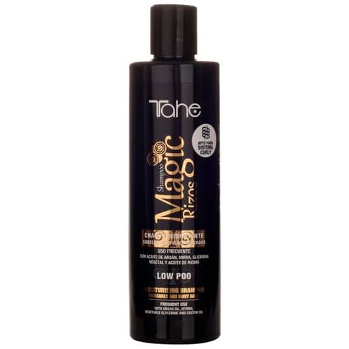 Tahe Magic Rizos Shampoo Hidratante Low Poo para cabellos rizados de 300 ml