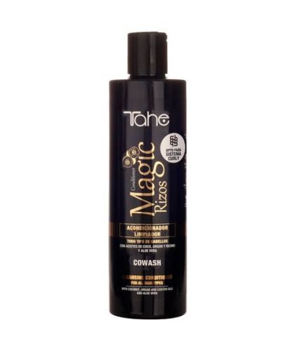 Tahe Magic Rizos Shampoo Nutritivo (Acondicionador Cowash) para cabellos rizados de 300 ml