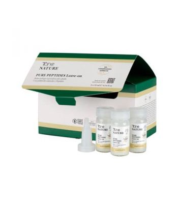 Tratamiento Antirrotura Pure Peptides Leave-on para cabello dañados, 6 ampollas de 10 ml