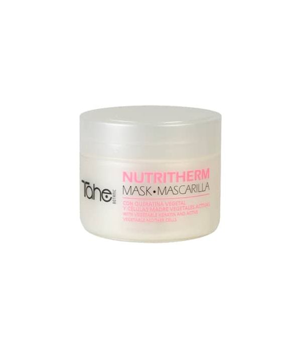 Tahe Botanic Mascarilla Nutri - Therm para cabellos dañados y teñidos de 300 ml.