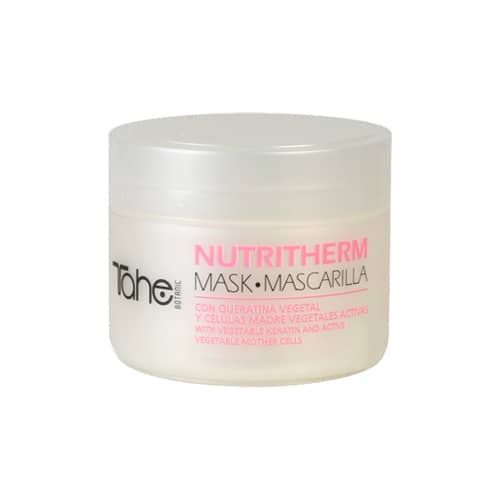 Tahe Botanic Mascarilla Nutri - Therm para cabellos dañados y teñidos de 300 ml.